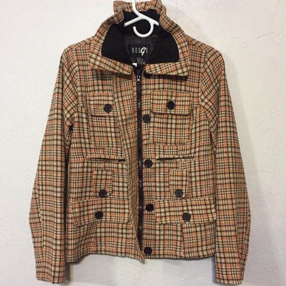 Rouge Plaid Jacket - Picture 5 of 8